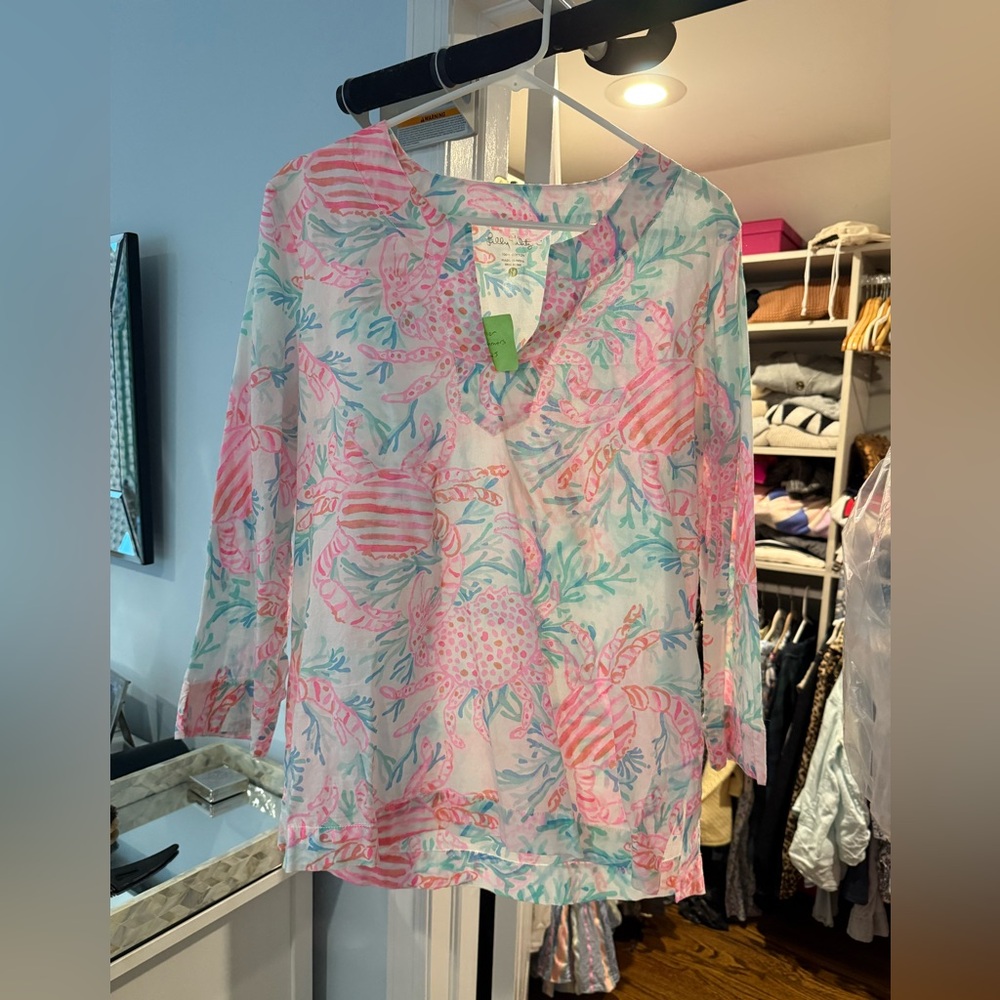 Lilly Pulitzer Amelia Island tunic top